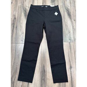 Old Navy Womens High-Rise Pixie Skinny Pants Black Size 6 Secret-Smooth Pockets